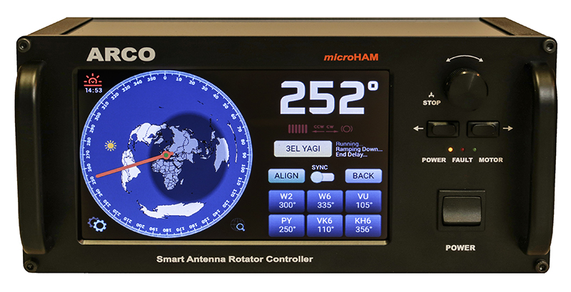 microHAM ARCO – sprednja stran
